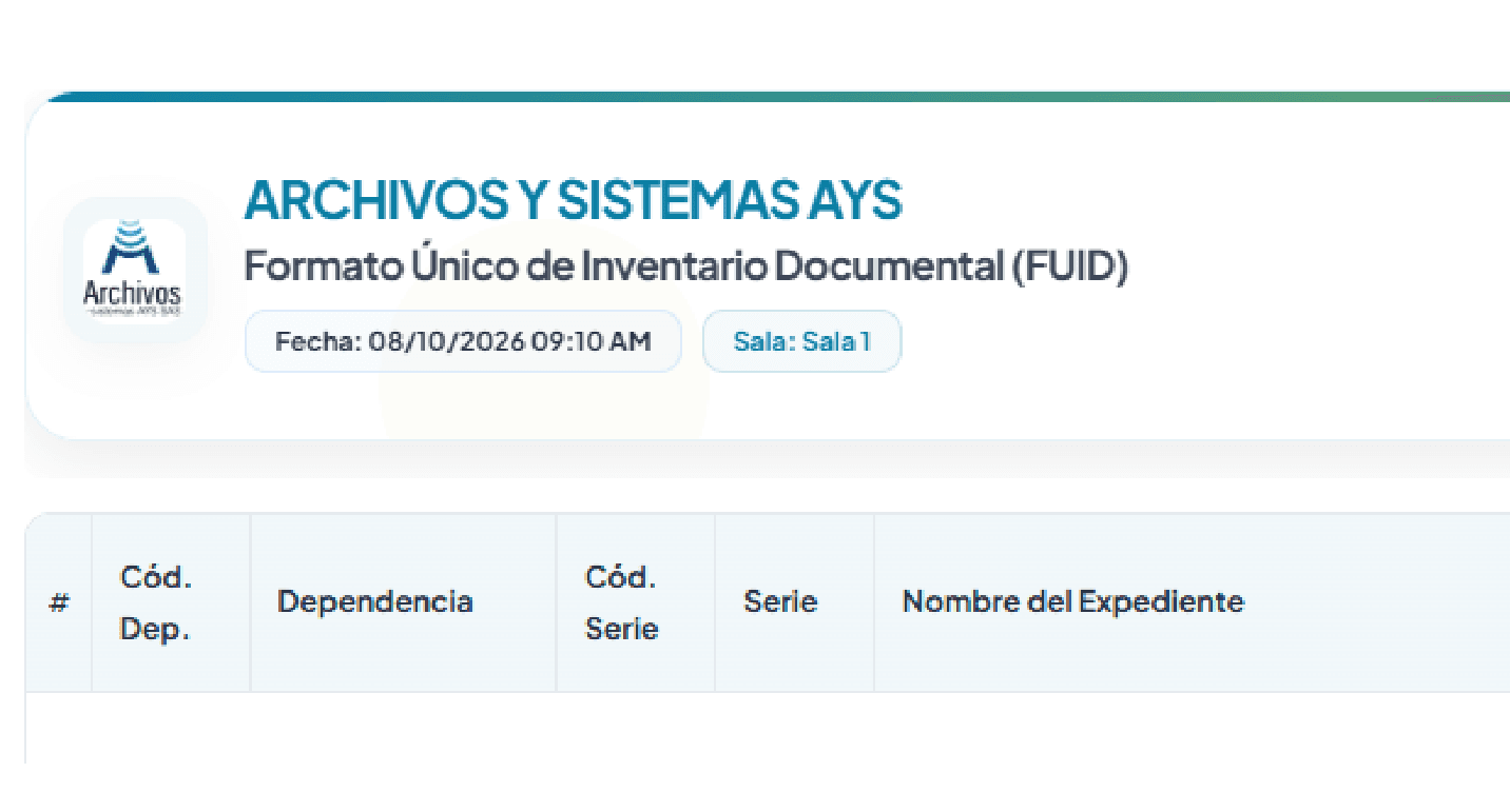 ¿Cómo elaborar el FUID (Formato Único de Inventario Documental) paso a paso?